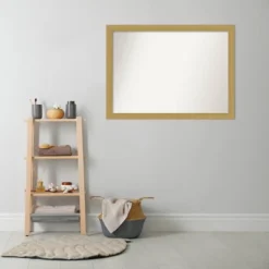 42" X 31" Non-Beveled Grace Bathroom Wall Mirror Brushed Gold - Amanti Art 8 42" X 31" Non-Beveled Grace Bathroom Wall Mirror Brushed Gold - Amanti Art -Bathroom Products Store GUEST 01679e42 3f72 4421 a17e 93edc22a5b5a