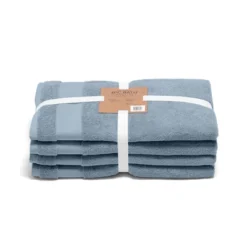 Set Of 4 Bath Towels, 100% Super Plush Premium Cotton - Becky Cameron 5 Set Of 4 Bath Towels, 100% Super Plush Premium Cotton - Becky Cameron -Bathroom Products Store GUEST 0427e4e4 e86b 4763 9a62 d9a7e6341688