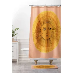 Sewzinski Sun Drawing Memory Foam Bath Mat Pink/Gold - Deny Designs 3 Sewzinski Sun Drawing Memory Foam Bath Mat Pink/Gold - Deny Designs -Bathroom Products Store GUEST 0458fcbc 6455 447f 9930 a4503fff2076