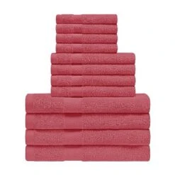 Modern Eco-Friendly Cotton Absorbent 12-Piece Assorted Towel Set - Blue Nile Mills 13 Modern Eco-Friendly Cotton Absorbent 12-Piece Assorted Towel Set - Blue Nile Mills -Bathroom Products Store GUEST 04d4bec1 d808 49ee 9b08 73f769c0ea16