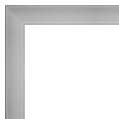 42" x 31" Non-Beveled Flair Bathroom Wall Mirror Polished Nickel - Amanti Art 42" X 31" Non-Beveled Flair Bathroom Wall Mirror Polished Nickel - Amanti Art -Bathroom Products Store GUEST 04d77d13 e5b3 46db 8536 e75f1412f83e 1