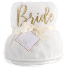 Shiraleah White "Bride" Towel Spa Wrap -Bathroom Products Store GUEST 087087b6 955f 41c5 ae4f 418e99d14824