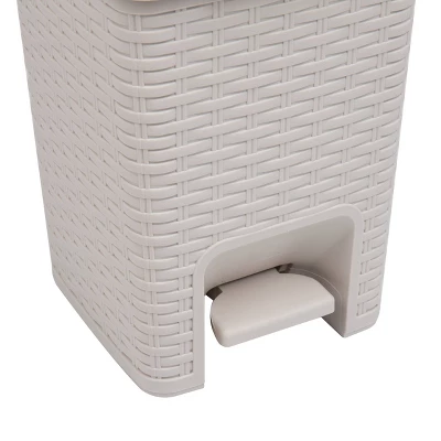Square Wastepaper Basket and Toilet Brush Set Ivory - Mind Reader Square Wastepaper Basket And Toilet Brush Set Ivory - Mind Reader -Bathroom Products Store GUEST 09574805 6676 4f7d 97eb 26d9cb5f288c