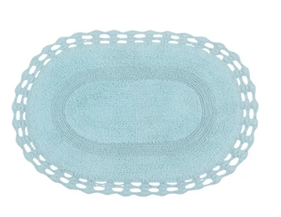Hampton Crochet Collection Cotton Reversible Tufted Bath Rug - Home Weavers Hampton Crochet Collection Cotton Reversible Tufted Bath Rug - Home Weavers -Bathroom Products Store GUEST 097bdcf5 4b67 4db6 8209 64775d4b4c0b
