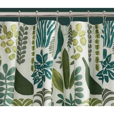 Jardin Shower Curtain Green/Blue - Jungalow by Justina Blakeney Jardin Shower Curtain Green/Blue - Jungalow By Justina Blakeney -Bathroom Products Store GUEST 099c6380 98df 49e8 9ce8 073894a10e62