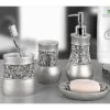 Creative Scents Gray Bathroom Silver Mosaic Glass Accessories Set -Bathroom Products Store GUEST 09ecdd55 12a1 4b2e b423 639a976d9eb9
