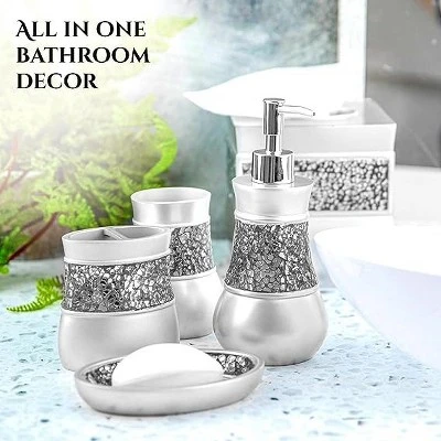 Creative Scents Silver Brushed Nickel Toothbrush Holder Creative Scents Silver Brushed Nickel Toothbrush Holder -Bathroom Products Store GUEST 0aaf8fb0 21bf 43ed bb67 b43d9cb50848 1