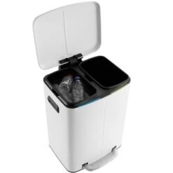 Happimess Marco Rectangular 10.5-Gallon Double Bucket Trash Can With Soft-Close Lid 5 Happimess Marco Rectangular 10.5-Gallon Double Bucket Trash Can With Soft-Close Lid -Bathroom Products Store GUEST 0acc8a75 d7f4 4417 ace1 7953906685ad