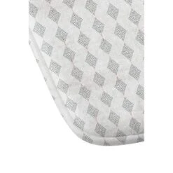 Holli Zollinger Boho Diamond Memory Foam Bath Mat White - Deny Designs -Bathroom Products Store GUEST 0b3a3400 cab7 4d8d ae3e 48fbc07953bb