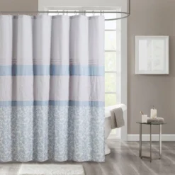 72"x72" Casey Printed And Embroidered Shower Curtain - 510 Designs 6 72"x72" Casey Printed And Embroidered Shower Curtain - 510 Designs -Bathroom Products Store GUEST 0dc0964c d1c7 4007 b5c6 66a88ad64862