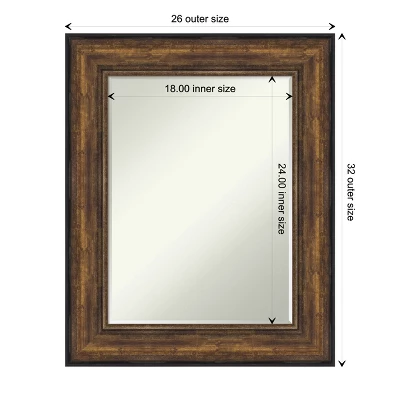 Amanti Art Ballroom Bronze Petite Bevel Bathroom Wall Mirror 31.5 x 25.5 in. Amanti Art Ballroom Bronze Petite Bevel Bathroom Wall Mirror 31.5 X 25.5 In. -Bathroom Products Store GUEST 0e05603b bfa7 40c8 b0e6 bf6fc9c3ef45