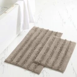 Modern Threads 2 Pack 100% Polyester Bath Mat, Chenille. -Bathroom Products Store GUEST 0e52fe9e ac3d 4bf6 801f a2a0db9aed1d