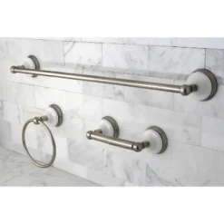 3pc Victorian Towel Bar Bathroom Hardware Set - Kingston Brass