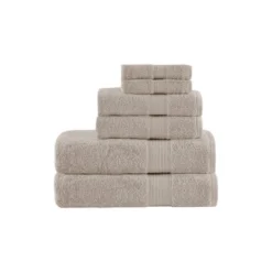 6pc Organic Cotton Bath Towel Set 12 6pc Organic Cotton Bath Towel Set -Bathroom Products Store GUEST 12186a5d 69f3 47e6 a660 70e1520a53e5