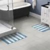 2pc Striped Washable Bathroom Rug Set Basin Blue/White - Garland Rug -Bathroom Products Store GUEST 121dcb8b c678 4538 87e7 ef6045ad8f58