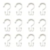 2lbDepot Double Shower Curtain Hooks Rings (Brushed Nickel - Set Of 12 2 2lbDepot Double Shower Curtain Hooks Rings (Brushed Nickel - Set Of 12 -Bathroom Products Store GUEST 12475636 d8e9 402e 94ec b02b97404fd8