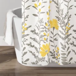 Aprile Shower Curtain Yellow/Gray - Lush Décor 5 Aprile Shower Curtain Yellow/Gray - Lush Décor -Bathroom Products Store GUEST 130d755d e098 4d2f b4f2 0f5bfe595375