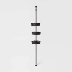 Steel Corner Tension Pole Caddy - Room Essentials™ 4 Steel Corner Tension Pole Caddy - Room Essentials™ -Bathroom Products Store GUEST 14bce56a 1f6f 469f a443 28c65a963247