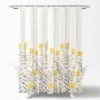 Aprile Shower Curtain Yellow/Gray - Lush Décor 1 Aprile Shower Curtain Yellow/Gray - Lush Décor -Bathroom Products Store GUEST 156abd20 df35 4193 a615 7ce4fd0cdd42