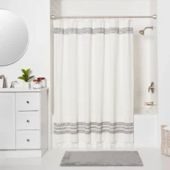 86" Dual Mount Rust Resistant Shower Curtain Rod - Made By Design™