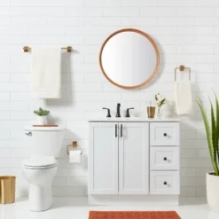 3pc Modern Bath Hardware Set - Thresholdâ˘