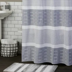Pleated Striped Shower Curtain Gray - SKL Home 4 Pleated Striped Shower Curtain Gray - SKL Home -Bathroom Products Store GUEST 18f53d3b f1c2 475b 9562 ea427a103ad2