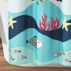 72"x72" Kids' Sea Life Shower Curtain Blue - Lush Décor 4 72"x72" Kids' Sea Life Shower Curtain Blue - Lush Décor -Bathroom Products Store GUEST 1cbbf9aa e932 41f6 b067 78830c805de0