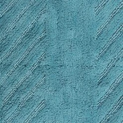 Diagonal Racetrack 100% Cotton Reversible Bath Rug 20" X 30" Aqua By Knightsbridge 4 Diagonal Racetrack 100% Cotton Reversible Bath Rug 20" X 30" Aqua By Knightsbridge -Bathroom Products Store GUEST 1db195f0 d411 467d 8652 2c2399ead407