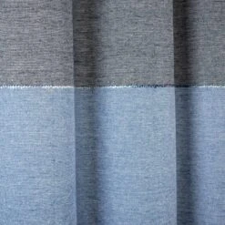 72"x72" Ombre Yarn Dyed Eco Friendly Recycled Cotton Shower Curtain Navy - Lush Décor 3 72"x72" Ombre Yarn Dyed Eco Friendly Recycled Cotton Shower Curtain Navy - Lush Décor -Bathroom Products Store GUEST 1ee884c0 695d 420a 8b06 bb7026df665c