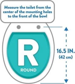 J&V Textiles Embroidered Soft Round Toilet Seat With Easy Clean & Change Hinge, Padded -Bathroom Products Store GUEST 1eebf777 373c 4d8d b875 77dd846f7ab7