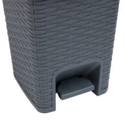 Square Wastepaper Basket And Toilet Brush Set Gray - Mind Reader -Bathroom Products Store GUEST 1fcd7b04 a751 482a 98ac 5ed15e16449e