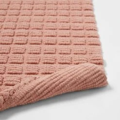 20"x32" Square Tufted Bath Rug Clay Pink - Threshold™ -Bathroom Products Store GUEST 1fd0ba5f e294 426b 9282 7214e9ac95bf