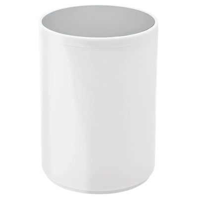 mDesign Round Swing Trash Can Garbage Bin MDesign Round Swing Trash Can Garbage Bin -Bathroom Products Store GUEST 20512614 dcb1 4c48 8b62 e5f5f4803d4e