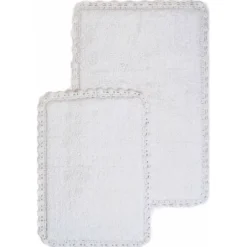 2pc Solid Crochet Bath Rug Set - Chesapeake 8 2pc Solid Crochet Bath Rug Set - Chesapeake -Bathroom Products Store GUEST 21afc66f ff76 45ae 9f5b 4aa3b6d23d0d