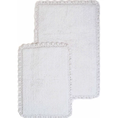 2pc Solid Crochet Bath Rug Set - Chesapeake 2pc Solid Crochet Bath Rug Set - Chesapeake -Bathroom Products Store GUEST 21afc66f ff76 45ae 9f5b 4aa3b6d23d0d