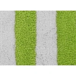 2pc Striped Washable Bathroom Rug Set Lime Green/White - Garland Rug -Bathroom Products Store GUEST 22e23c05 95fa 4b92 8f4f 08a3f5b0dd54