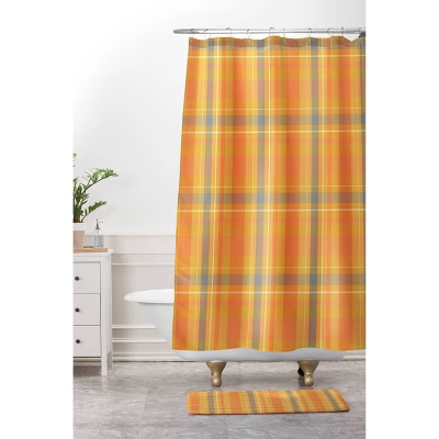 Allyson Johnson Fall Time Plaid Shower Curtain Pumpkin - Deny Designs Allyson Johnson Fall Time Plaid Shower Curtain Pumpkin - Deny Designs -Bathroom Products Store GUEST 23349162 bb88 4d0a 9df3 402ba0180c91