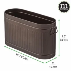 MDesign Decorative Metal Toilet Paper Stand With Storage For 6 Rolls -Bathroom Products Store GUEST 239d4181 e309 444a aa71 ea1cc5158974