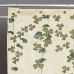 Flower Drops Shower Curtain - Lush Décor