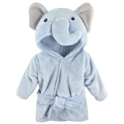 Hudson Baby Infant Boy Plush Pool And Beach Robe Cover-ups, Blue Elephant -Bathroom Products Store GUEST 27c5e572 f49b 4705 816b 6bdd4f44eda0