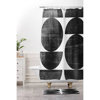 Mid Century Modern Circles Memory Foam Bath Mat Black/White - Deny Designs Mid Century Modern Circles Memory Foam Bath Mat Black/White - Deny Designs -Bathroom Products Store GUEST 2bce07f0 5a77 4dd8 bbed 0f7eb5ca726b