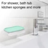 Unique Bargains Soap Dish Soap Cleaning Storage For Bathroom Kitchen Silicone 1 Pcs -Bathroom Products Store GUEST 2ca481e1 6831 41a0 957f cfd4a5a6b463