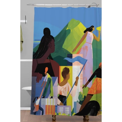 Sara Wong Women Empowering Women Shower Curtain Blue - Deny Designs Sara Wong Women Empowering Women Shower Curtain Blue - Deny Designs -Bathroom Products Store GUEST 2dbb185f 8313 49c9 a7fd 8f6d7c4af6e6