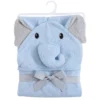 Hudson Baby Infant Boy Cotton Animal Face Hooded Towel, Light Blue Elephant, One Size -Bathroom Products Store GUEST 2dec7df5 febe 497e 864a 33a0dea727a3