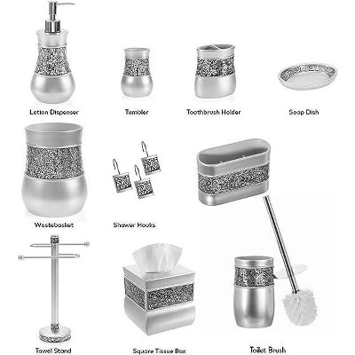 Creative Scents Silver Brushed Nickel Toothbrush Holder Creative Scents Silver Brushed Nickel Toothbrush Holder -Bathroom Products Store GUEST 2e1fba3b 4407 419a 95e8 b3a1bfee2a34