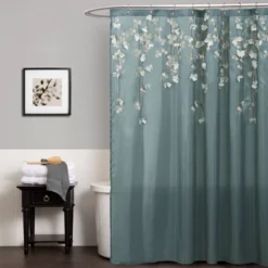 Flower Drops Shower Curtain - Lush Décor -Bathroom Products Store GUEST 2e586b41 6aa0 4ec7 a6b6 95f696432557