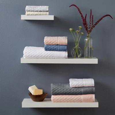 4pc Cotton Diamond Textured Bath Towel Set - Isla Jade 4pc Cotton Diamond Textured Bath Towel Set - Isla Jade -Bathroom Products Store GUEST 2e89fe80 39dd 4c59 a94a 3dadc2a75c0e