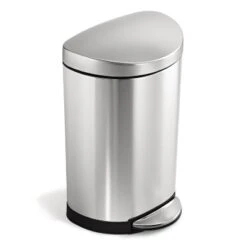 Simplehuman 10L Semi-Round Step Trash Can Stainless Steel 7 Simplehuman 10L Semi-Round Step Trash Can Stainless Steel -Bathroom Products Store GUEST 311d520c f06c 4267 aef5 26c7299384a5
