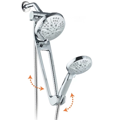 6" 48 Setting Hotelspa Aquabar High Pressure Luxury Three-Way Handheld Shower Head Combo Chrome - AquaDance 6" 48 Setting Hotelspa Aquabar High Pressure Luxury Three-Way Handheld Shower Head Combo Chrome - AquaDance -Bathroom Products Store GUEST 3378d7ae 680e 48ad 89df b2bce17d8024