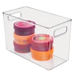 MDesign Plastic Bathroom Storage Bin Tote With Handles -Bathroom Products Store GUEST 341d4ee1 d0ef 4ca7 b96f 02ea9305a797